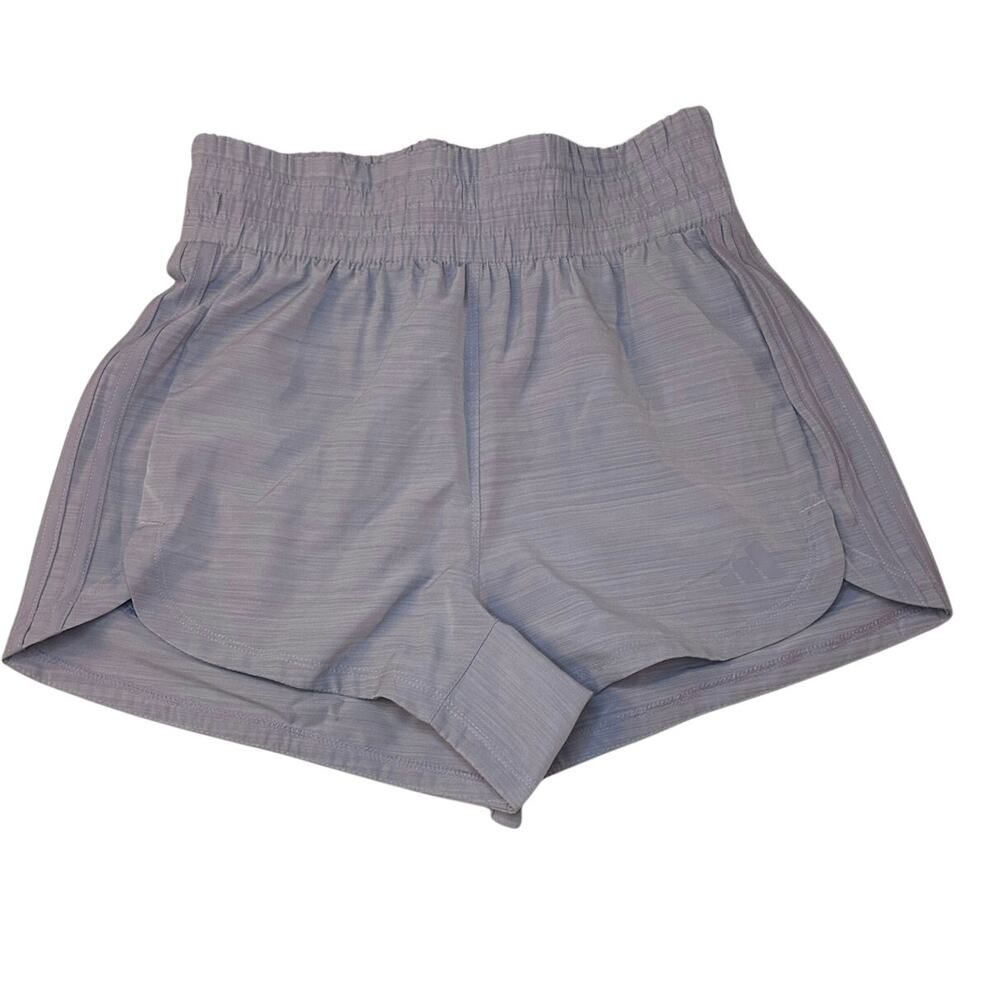 Adidas Women's Pacer Essentials Knit High Rise 3" Shorts - Size XS
